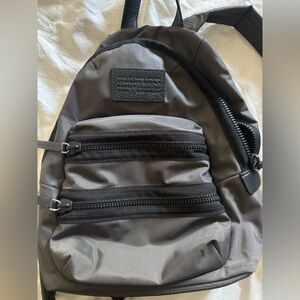 Womens Gray Backpack